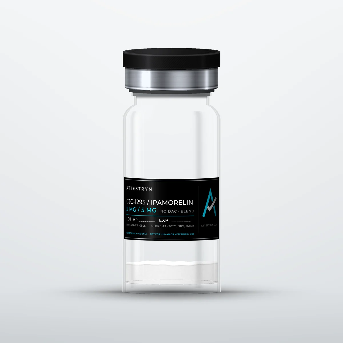 CJC-1295 (no DAC) / Ipamorelin 5 mg / 5 mg research vial